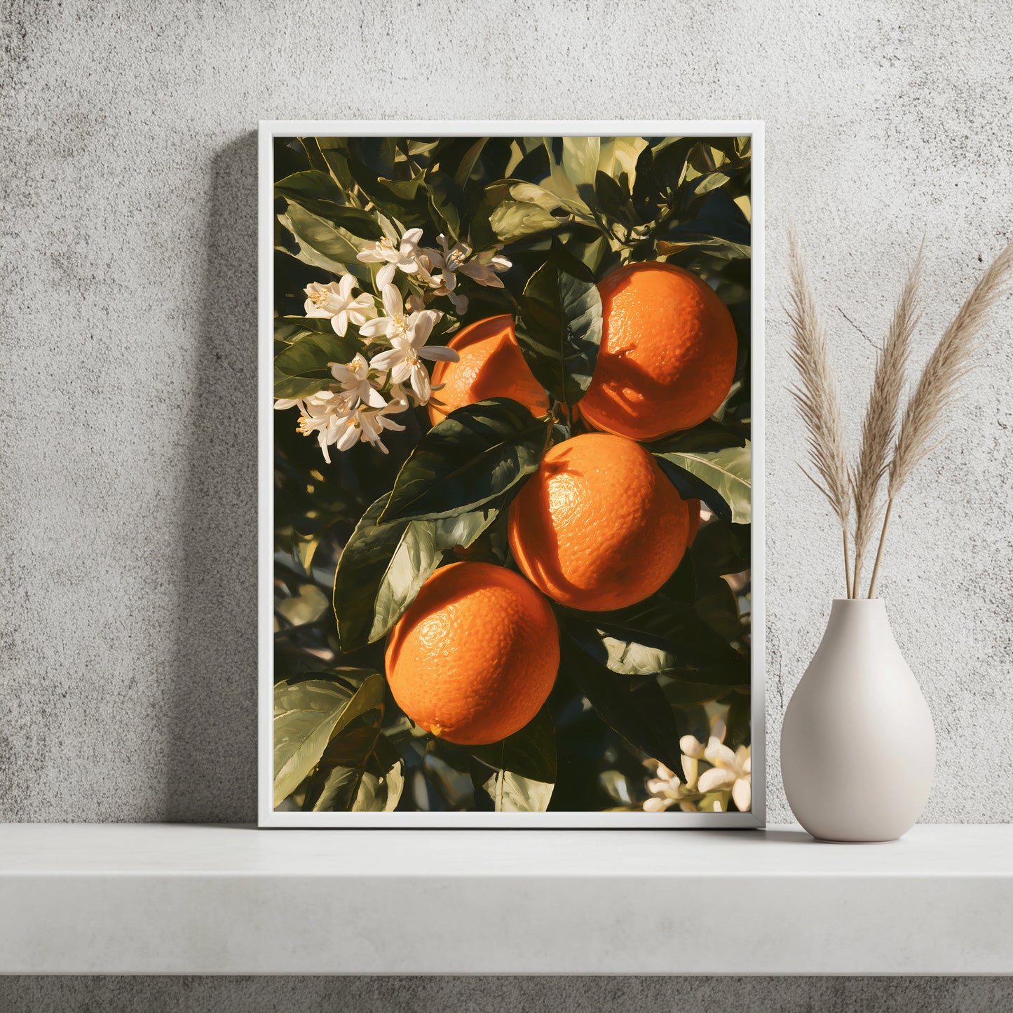 Orangenzweig Poster – Raumansicht 2