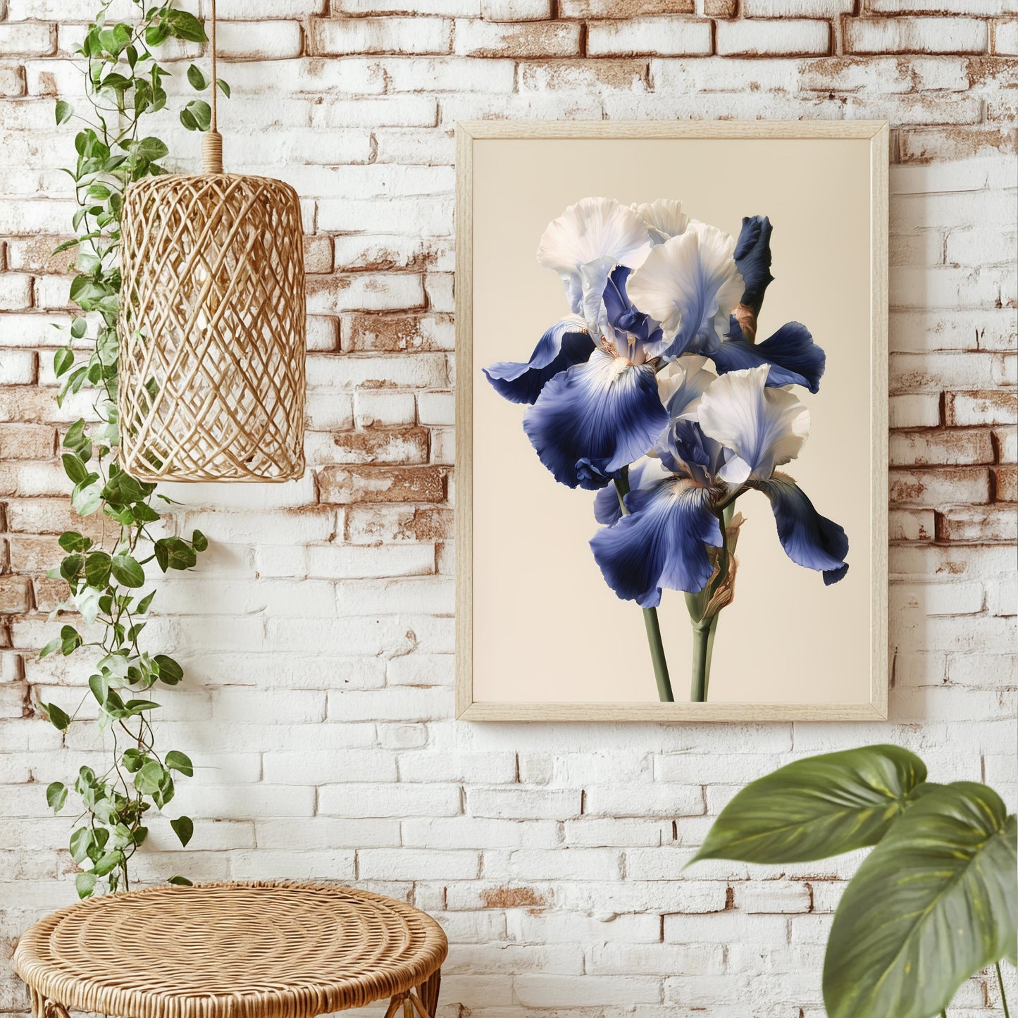 Irisblüten Poster – Raumansicht 1
