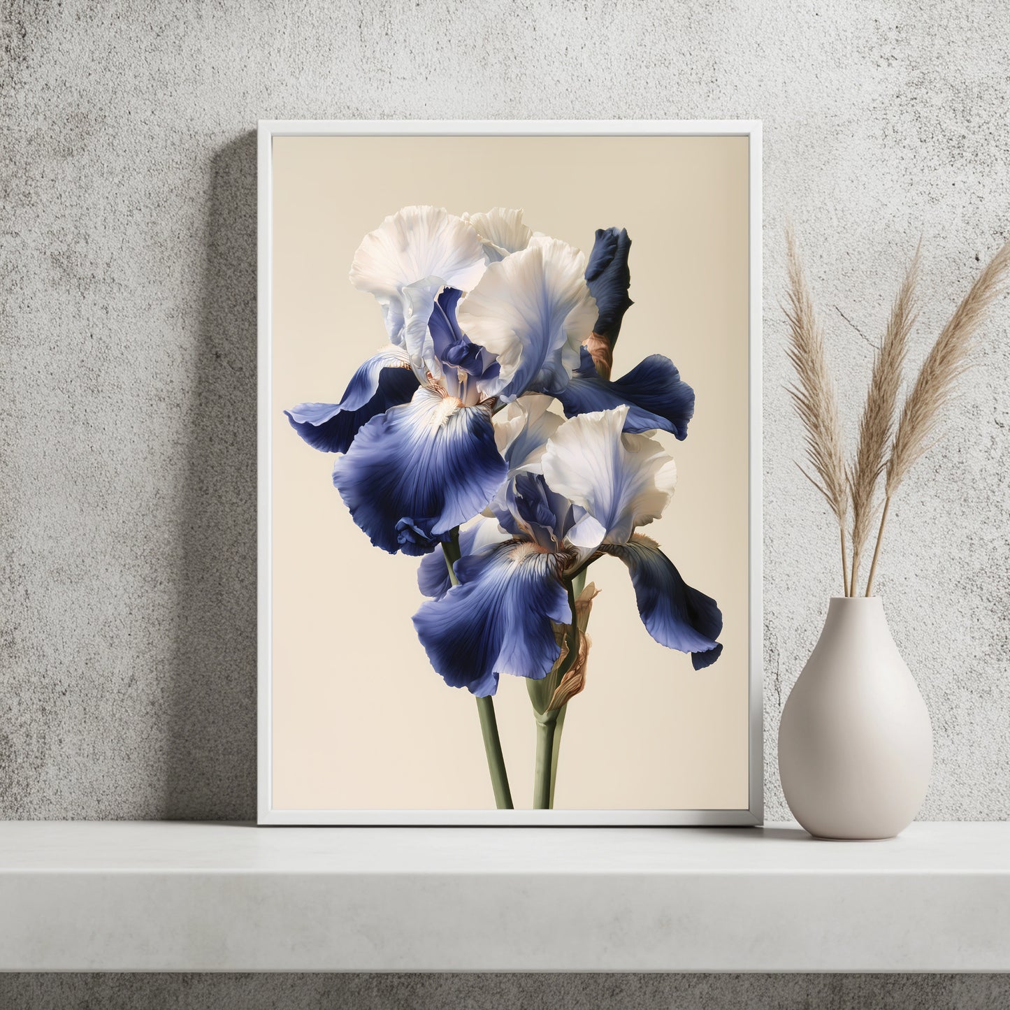Irisblüten Poster – Raumansicht 2