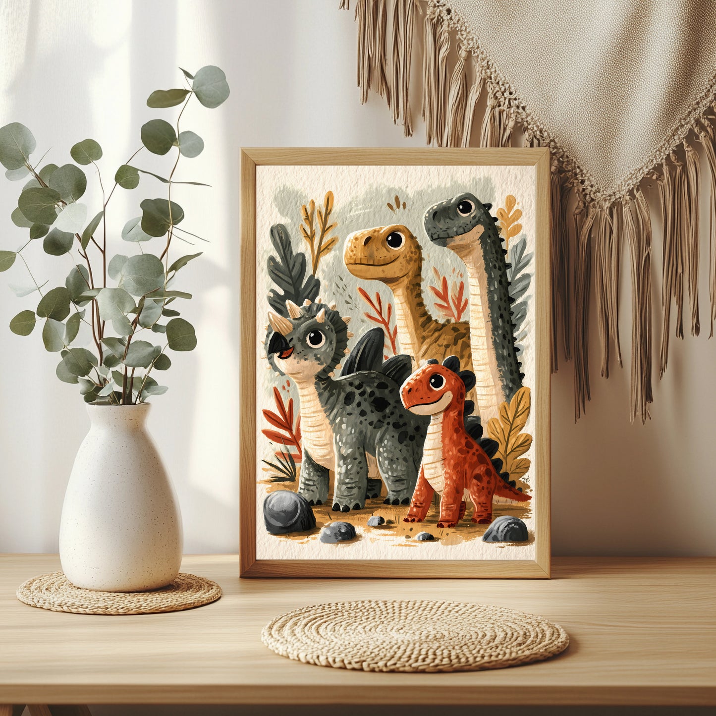 Dino-Freunde Poster – Raumansicht 3