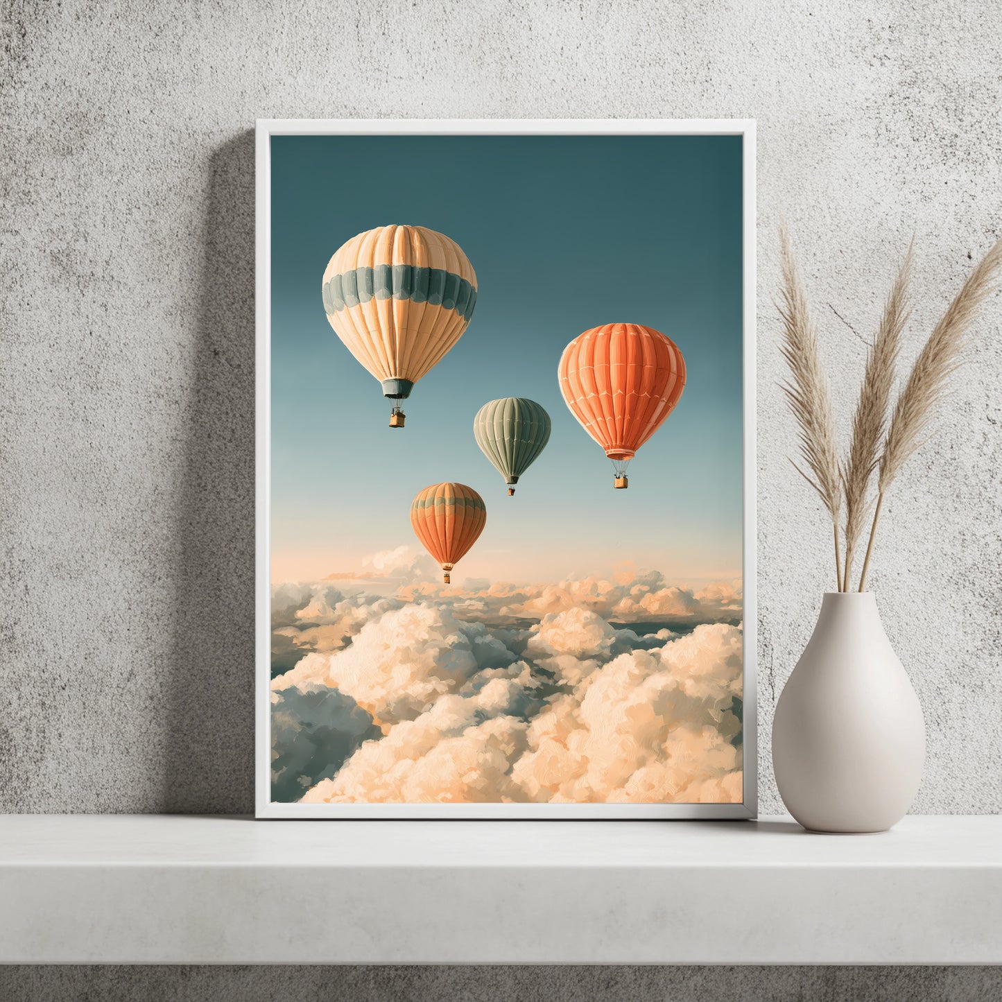 Heißluftballons Poster – Raumansicht 2
