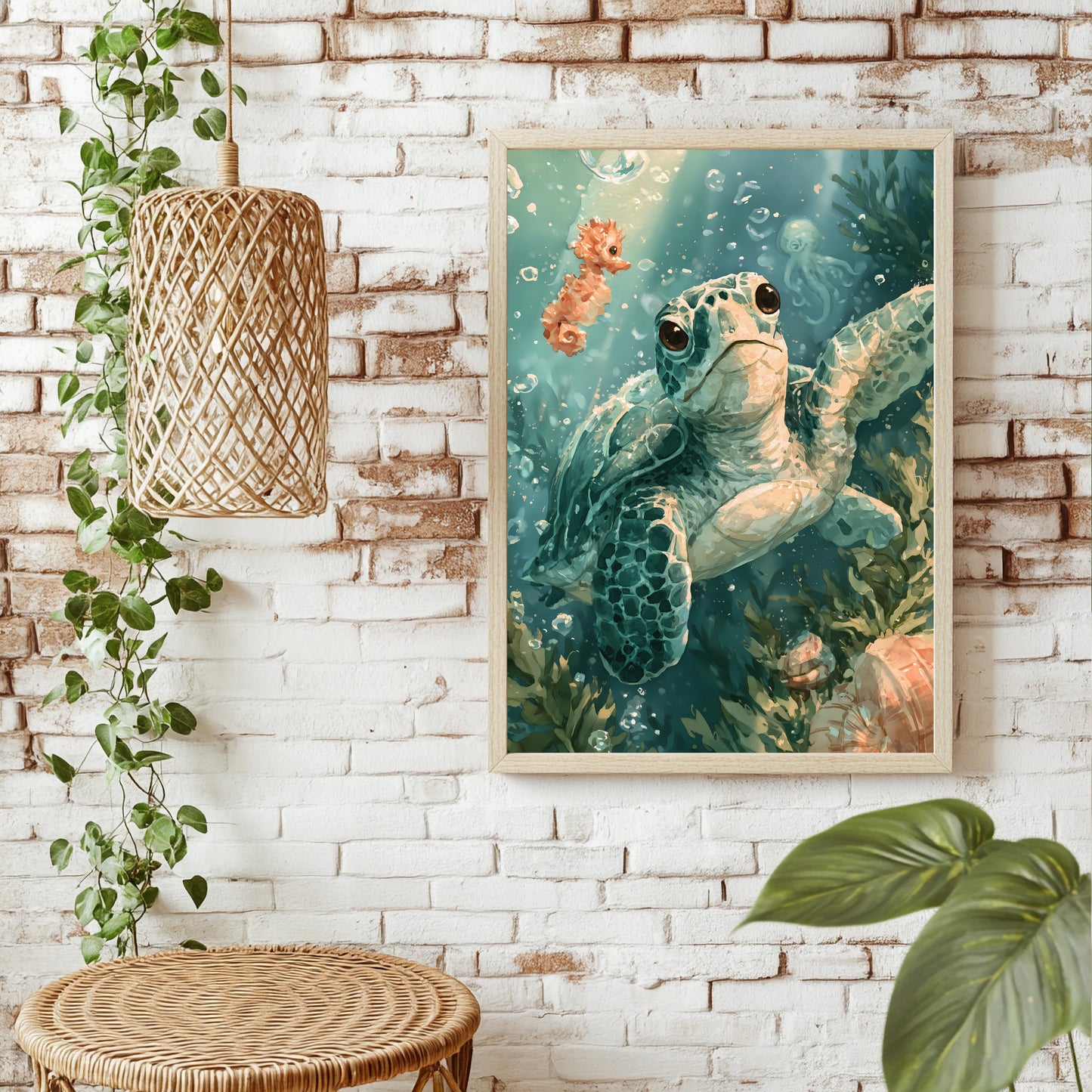 Meeresfreunde Poster – Raumansicht 1