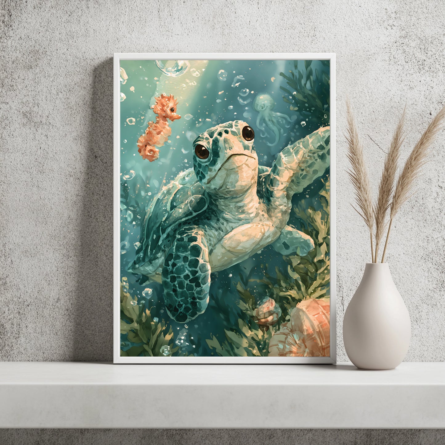 Meeresfreunde Poster – Raumansicht 2