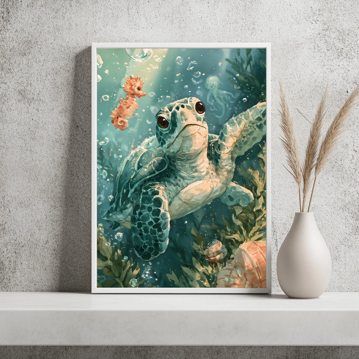 Meeresfreunde Poster – Raumansicht 2