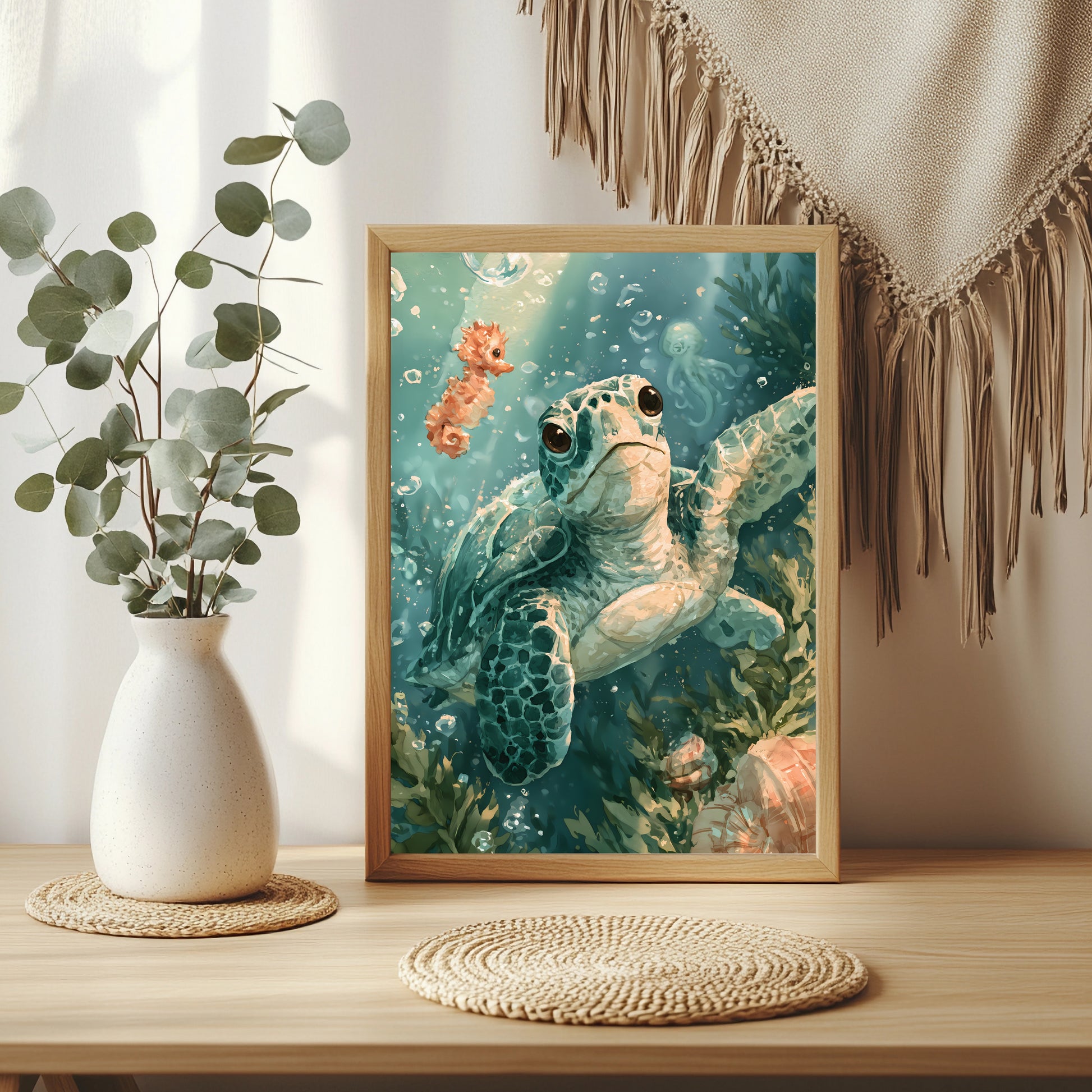 Meeresfreunde Poster – Raumansicht 3