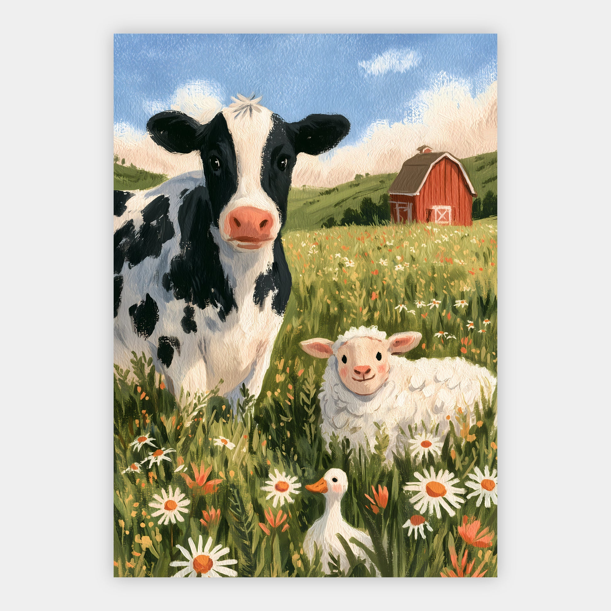 Bauernhoffreunde Poster – Freisteller