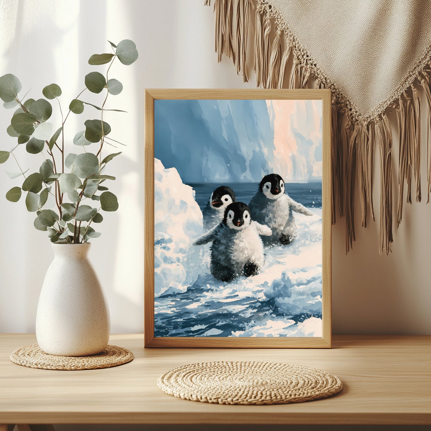 Pinguinfreunde Poster – Raumansicht 3