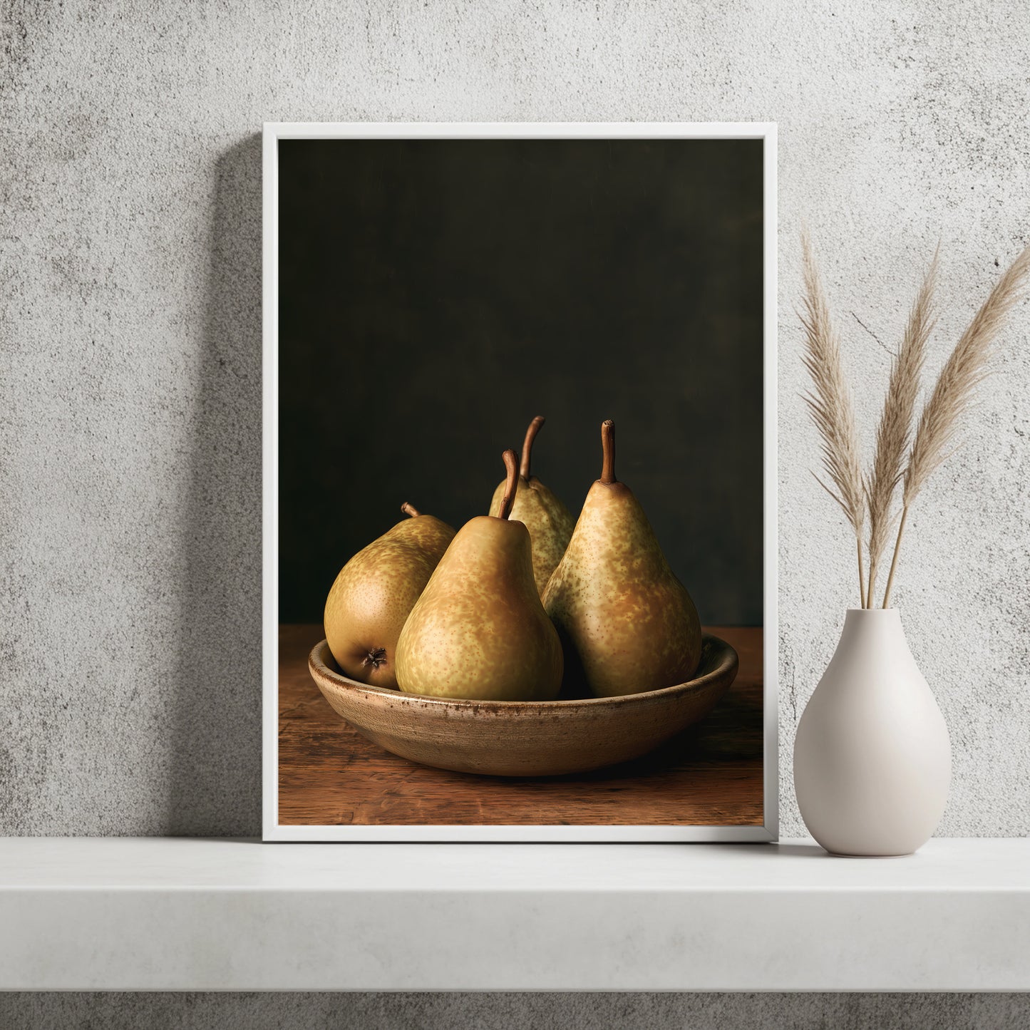 Birnen & Keramik Poster – Raumansicht 2