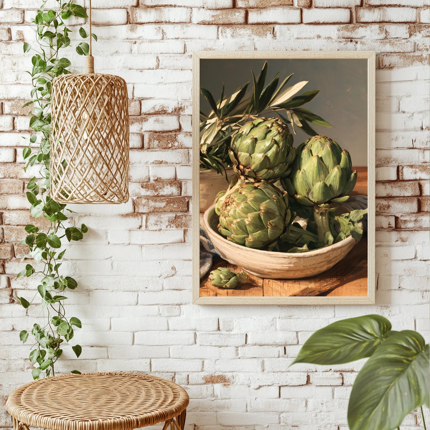 Artischocken Poster – Raumansicht 1