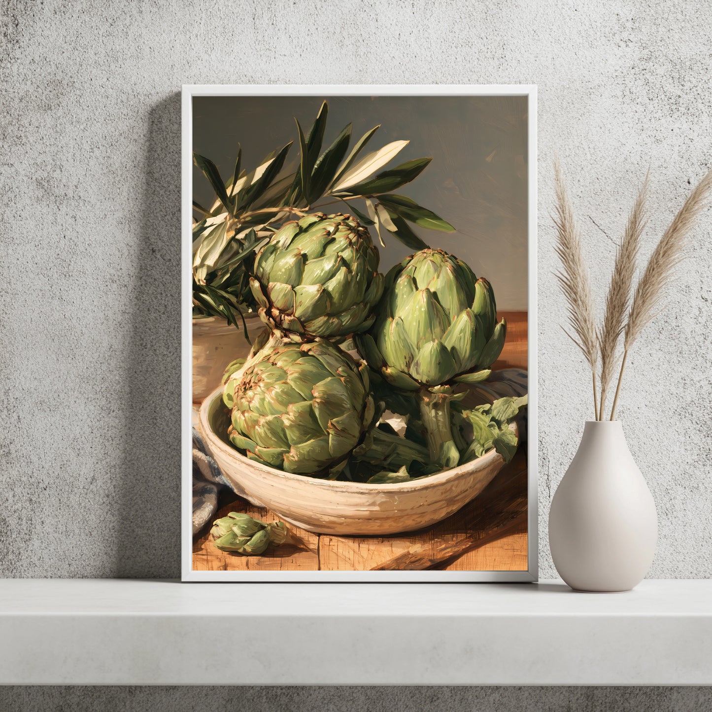 Artischocken Poster – Raumansicht 2