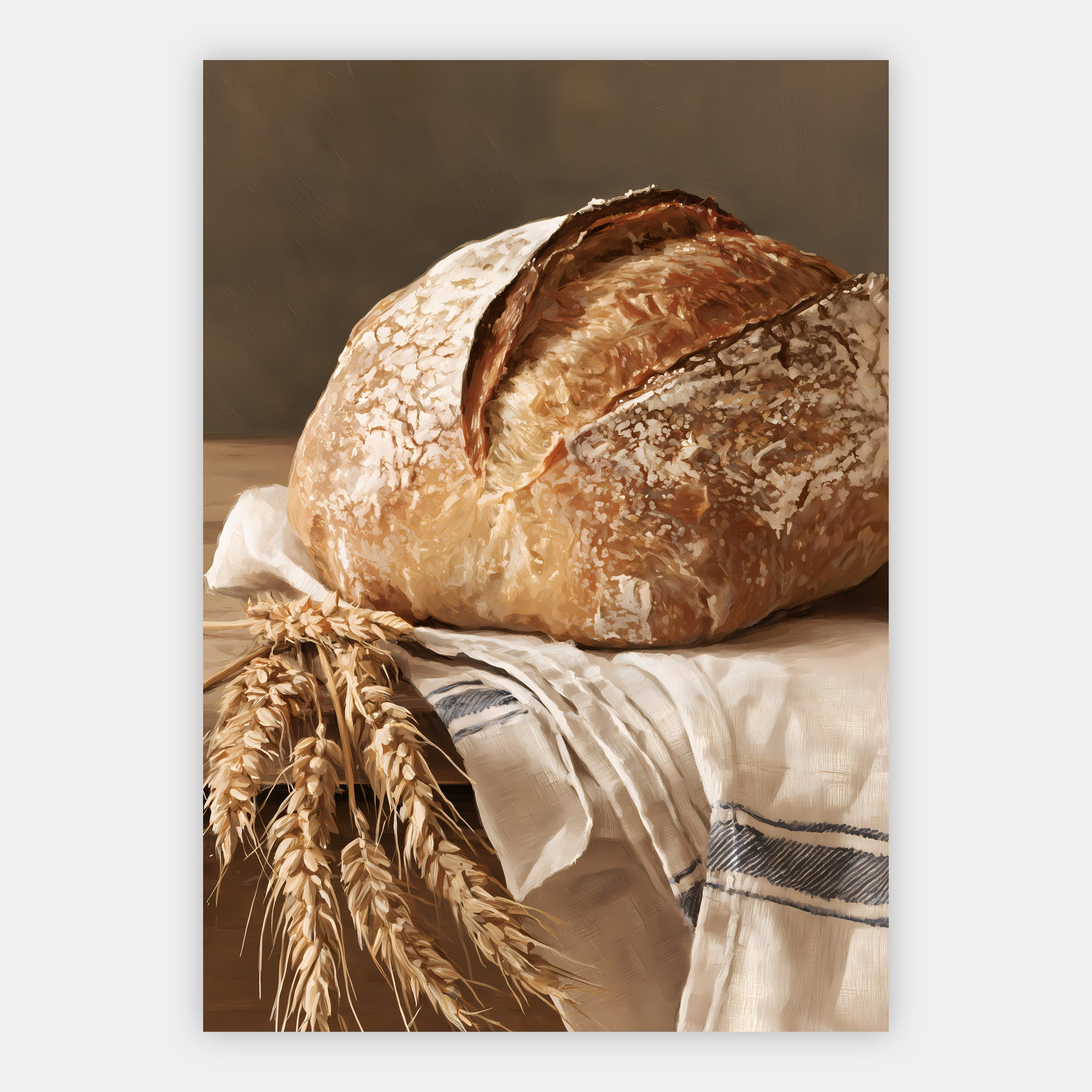 Brot und Weizen Poster – Freisteller
