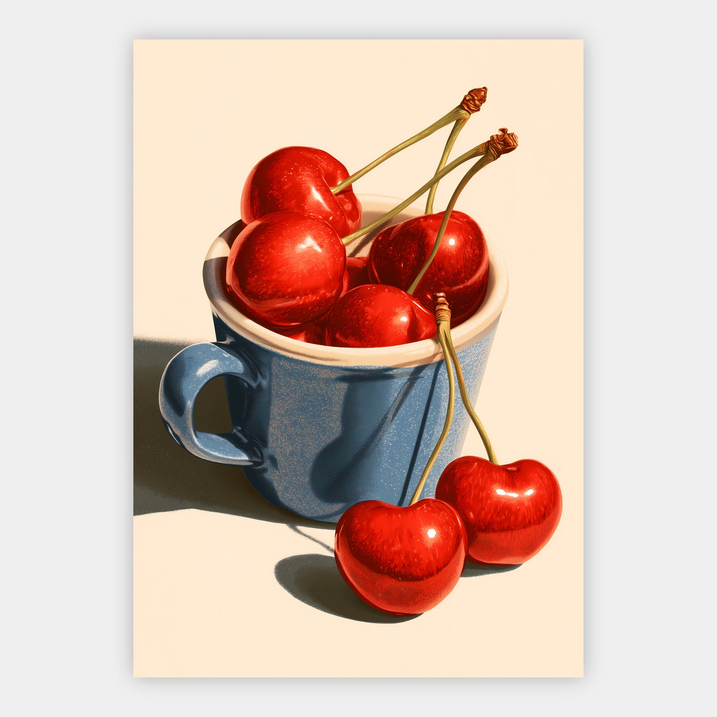 Kirschen Poster – Freisteller