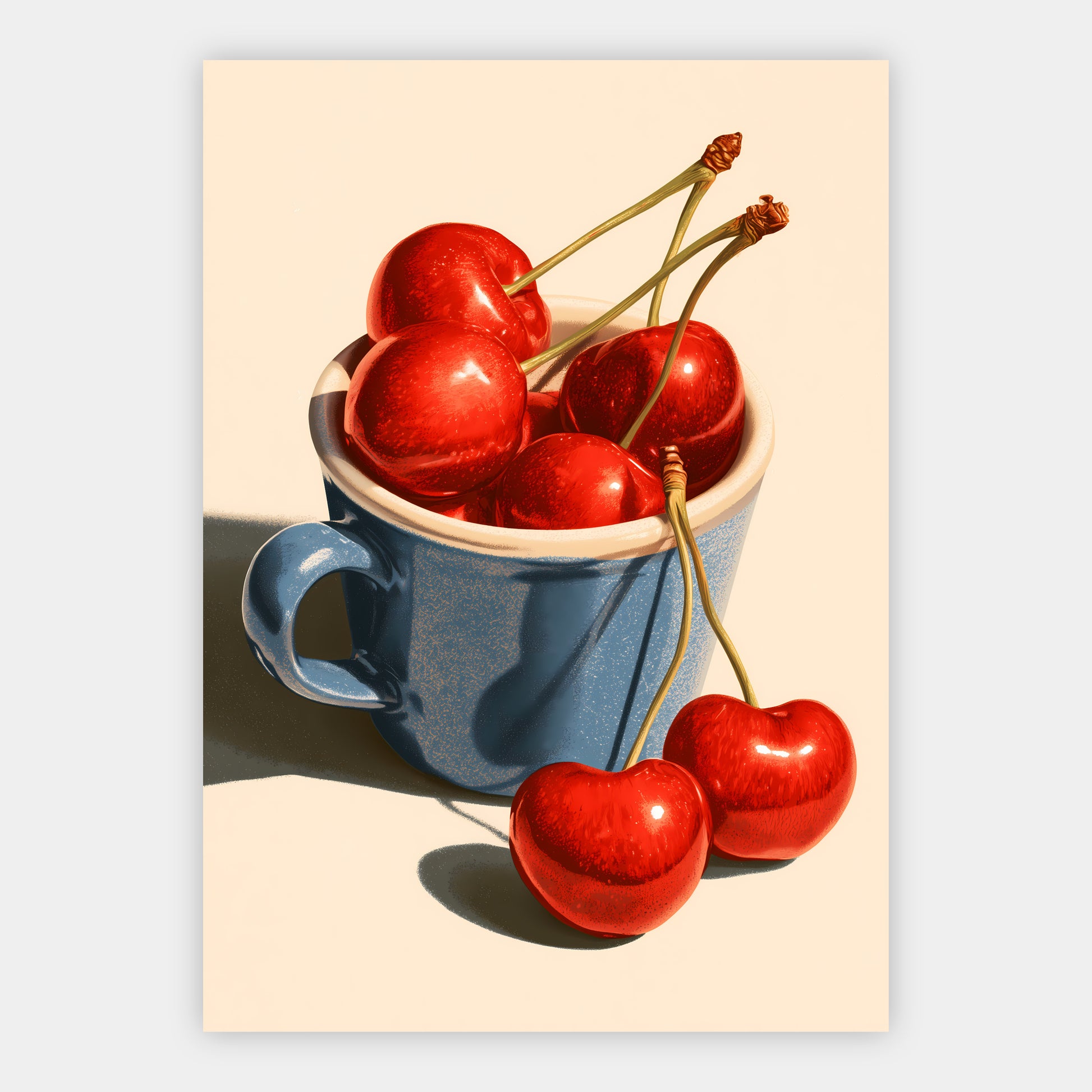 Kirschen Poster – Freisteller