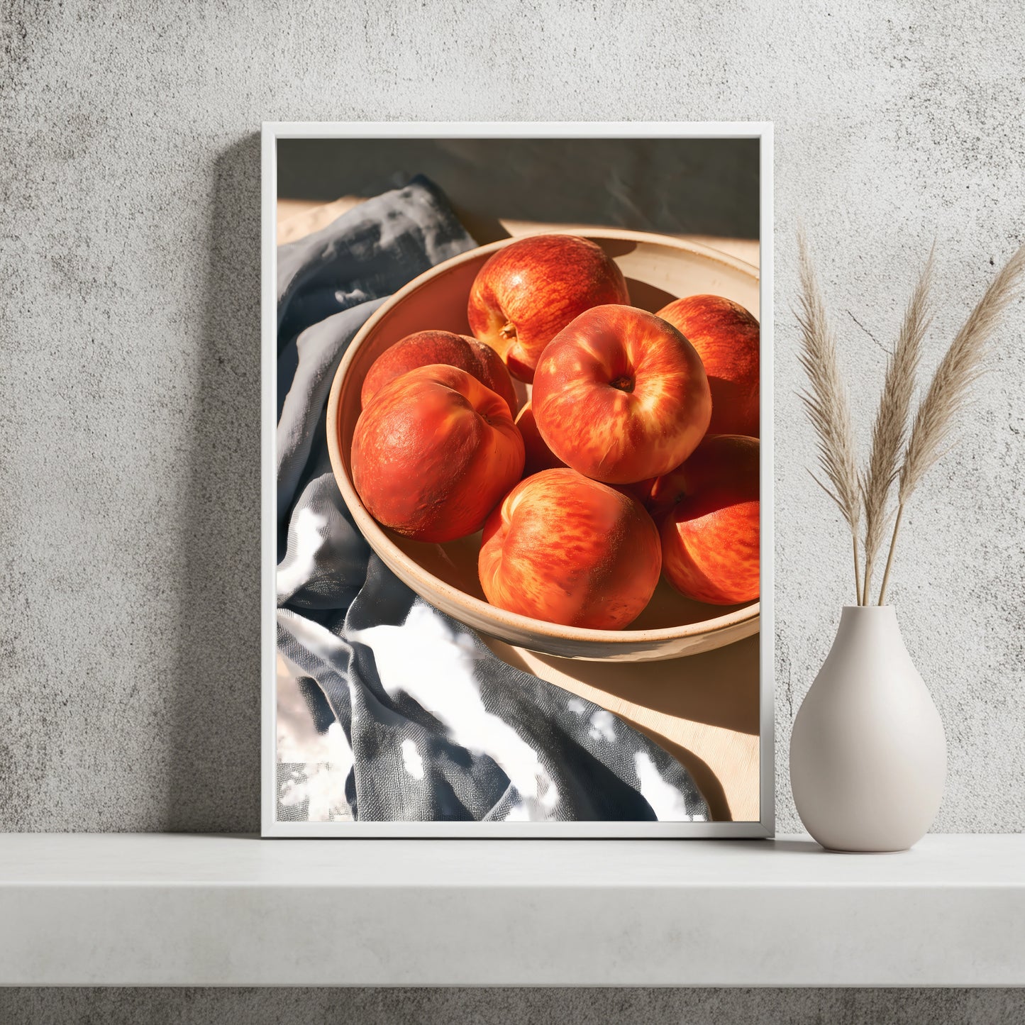 Pfirsiche Poster – Raumansicht 2