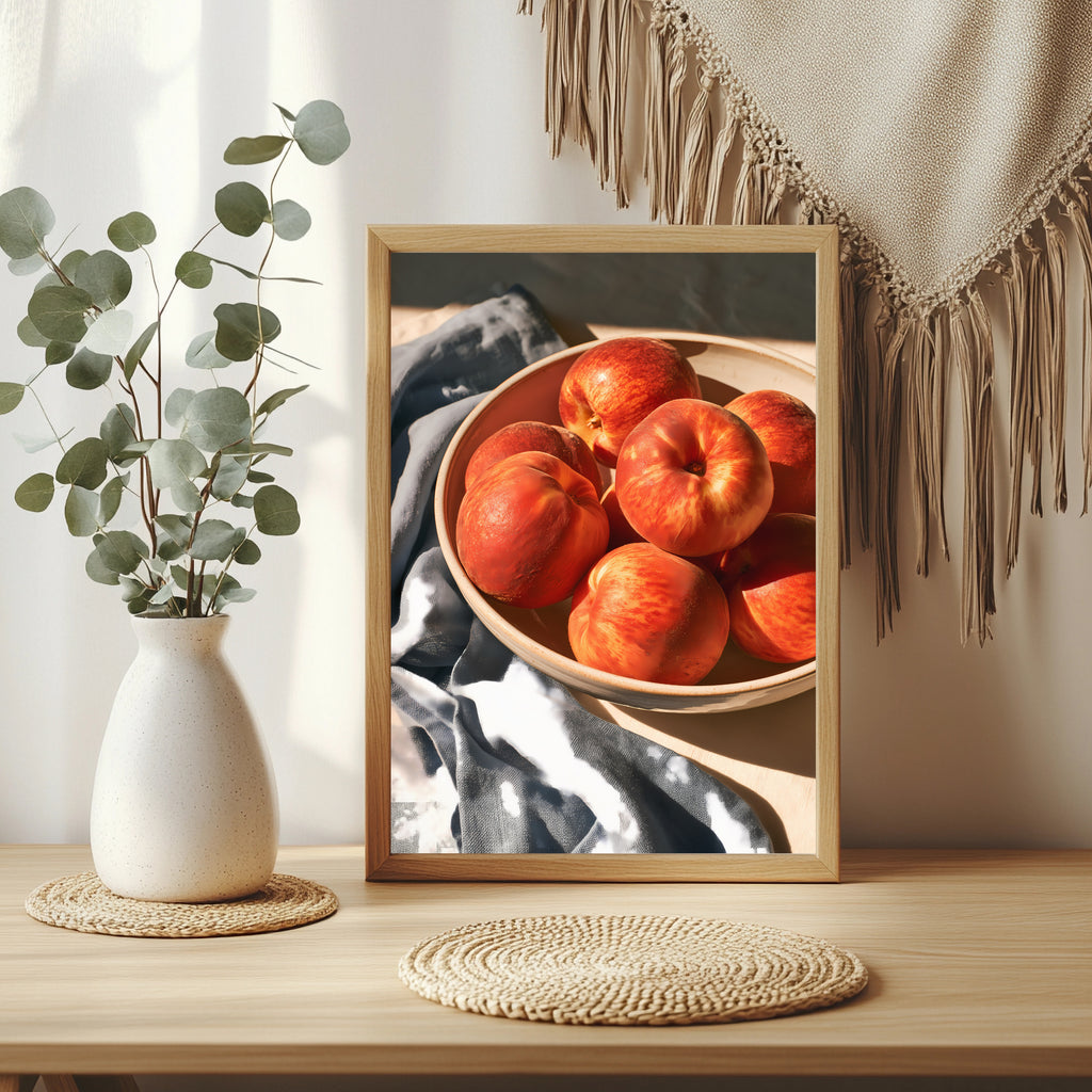 Pfirsiche Poster – Raumansicht 3