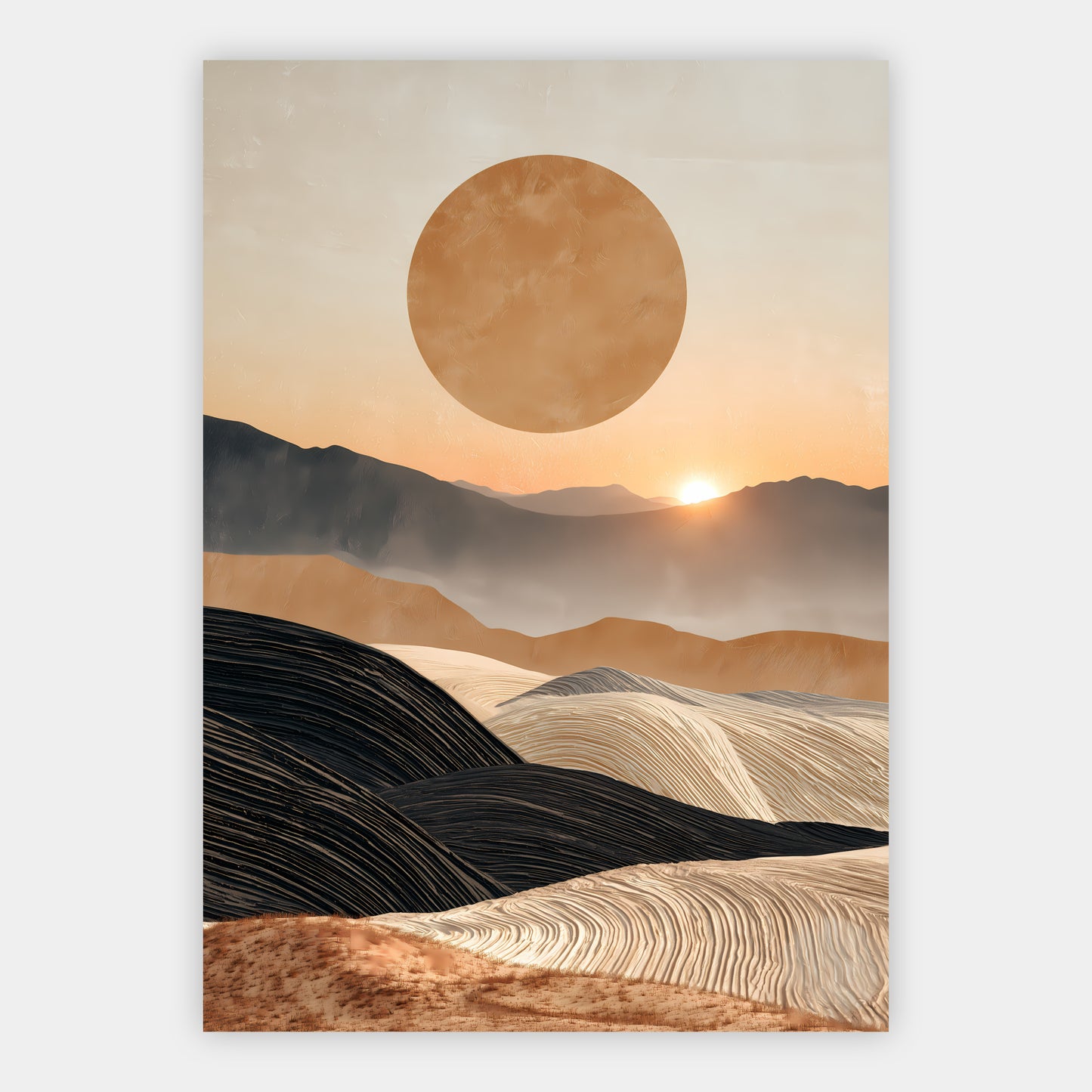 Sonnenkreis Poster – Freisteller