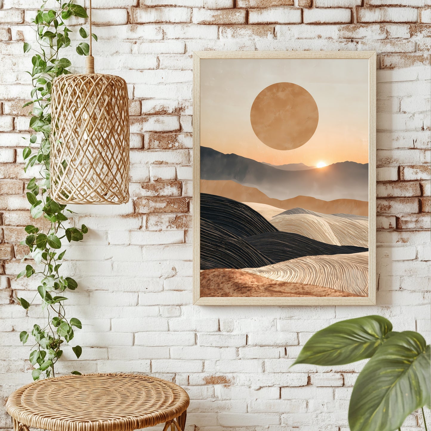 Sonnenkreis Poster – Raumansicht 1