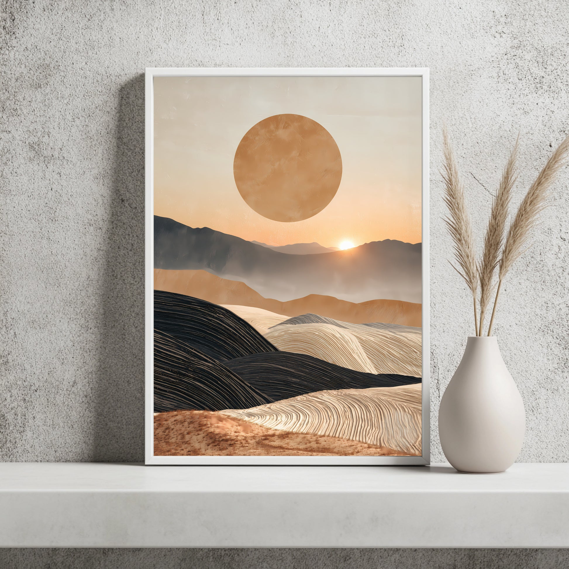 Sonnenkreis Poster – Raumansicht 2
