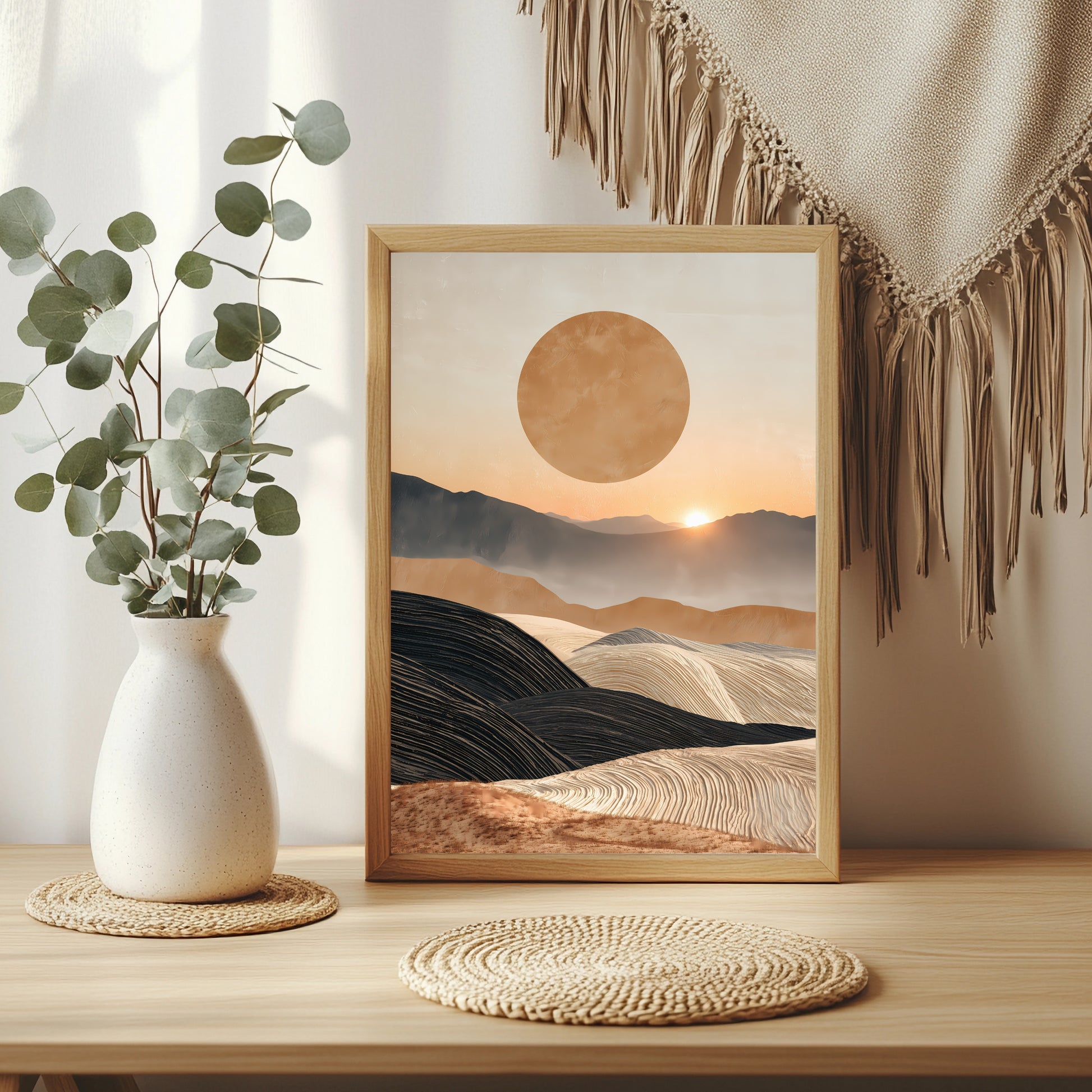 Sonnenkreis Poster – Raumansicht 3