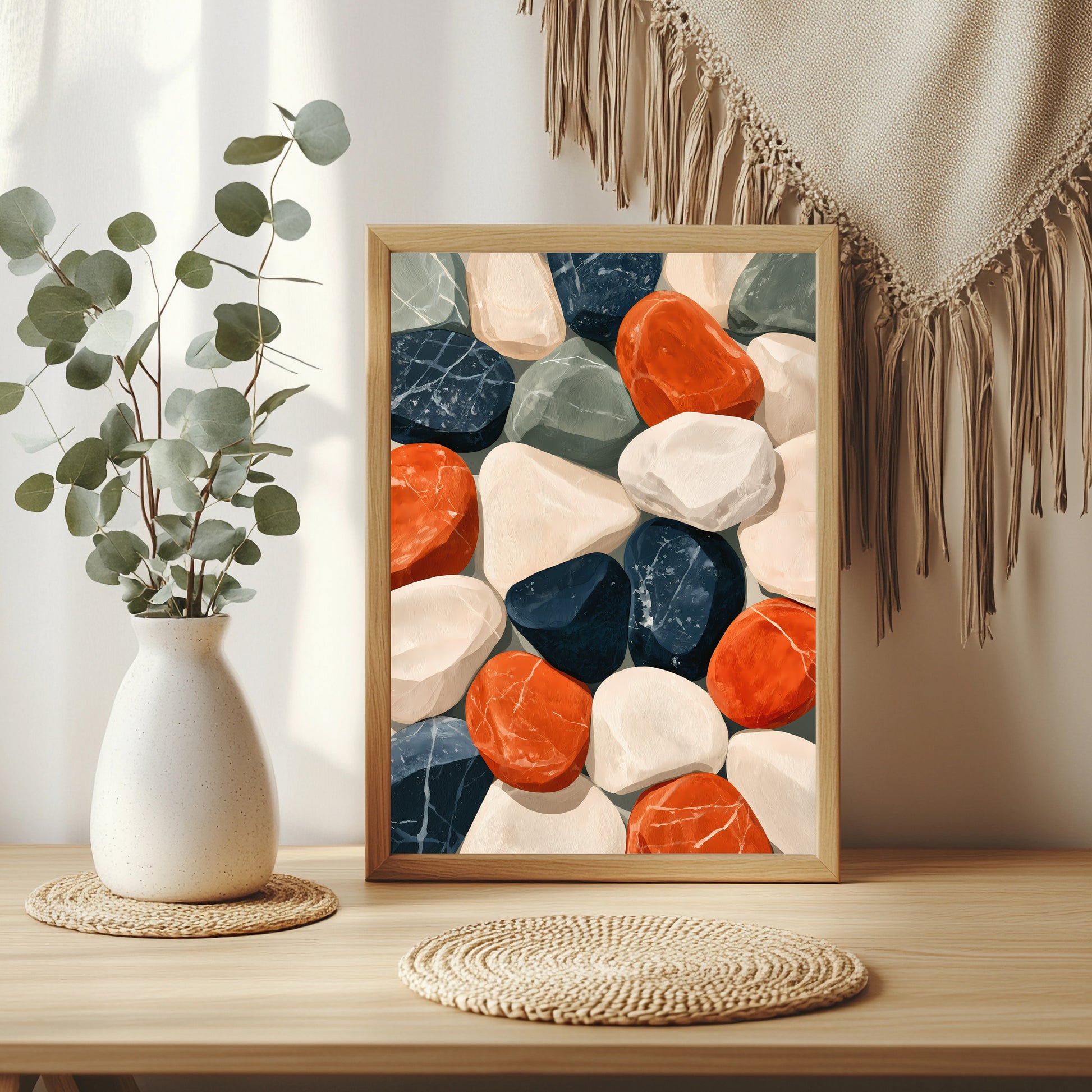 Steinmosaik Poster – Raumansicht 3