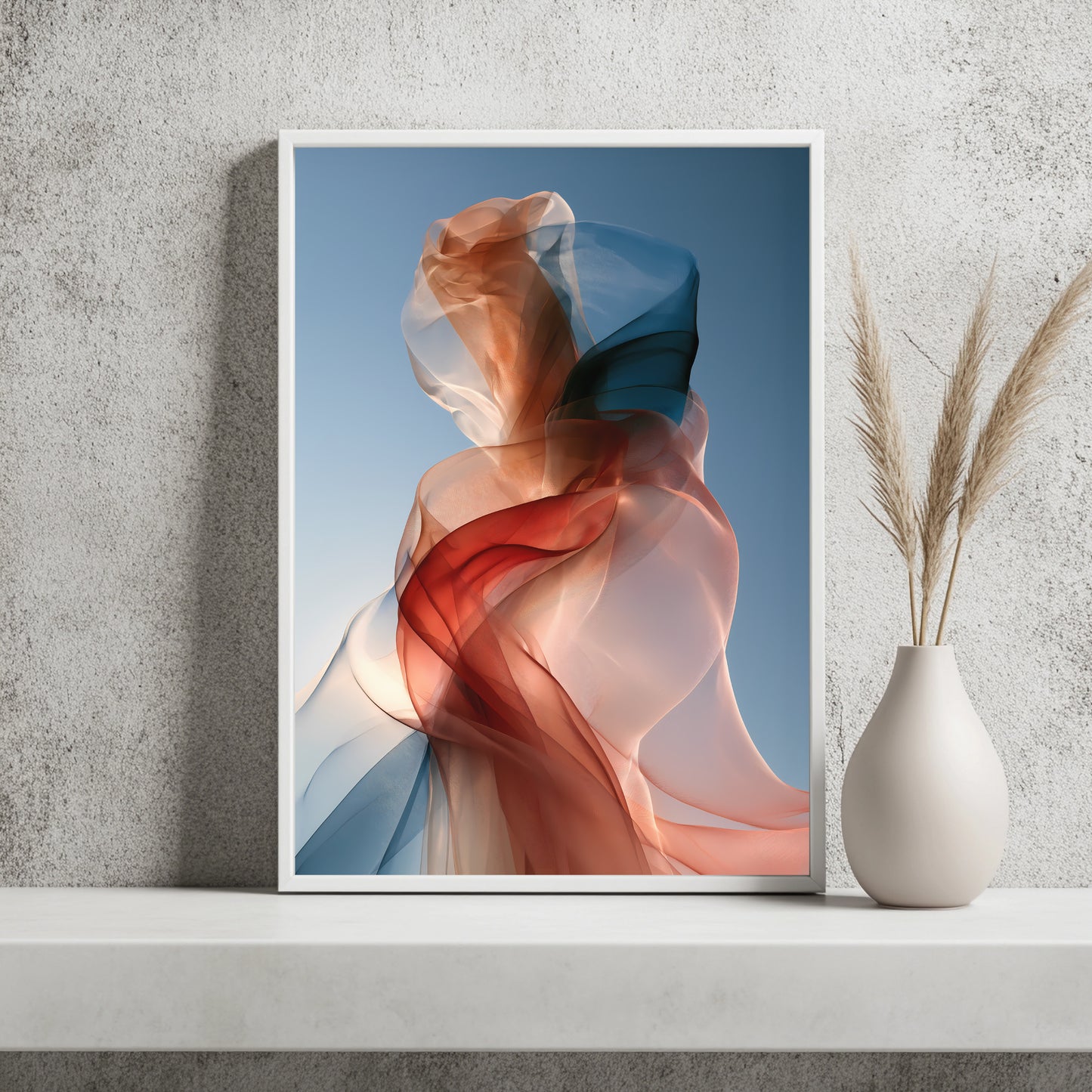 Transparente Bänder Poster – Raumansicht 2