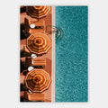 Poolside der Siebziger Poster – Freisteller