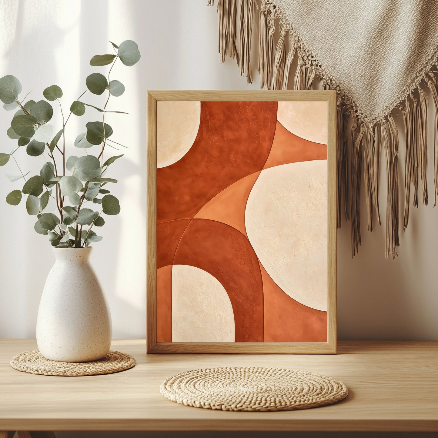 Terrakotta-Bögen Poster – Raumansicht 3
