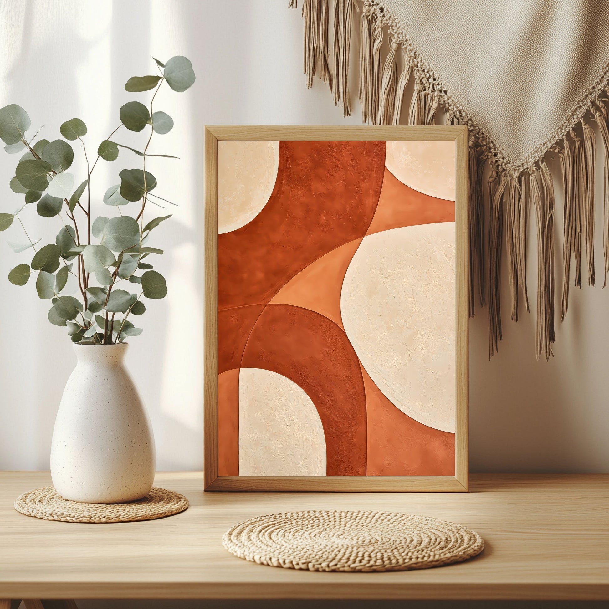 Terrakotta-Bögen Poster – Raumansicht 3
