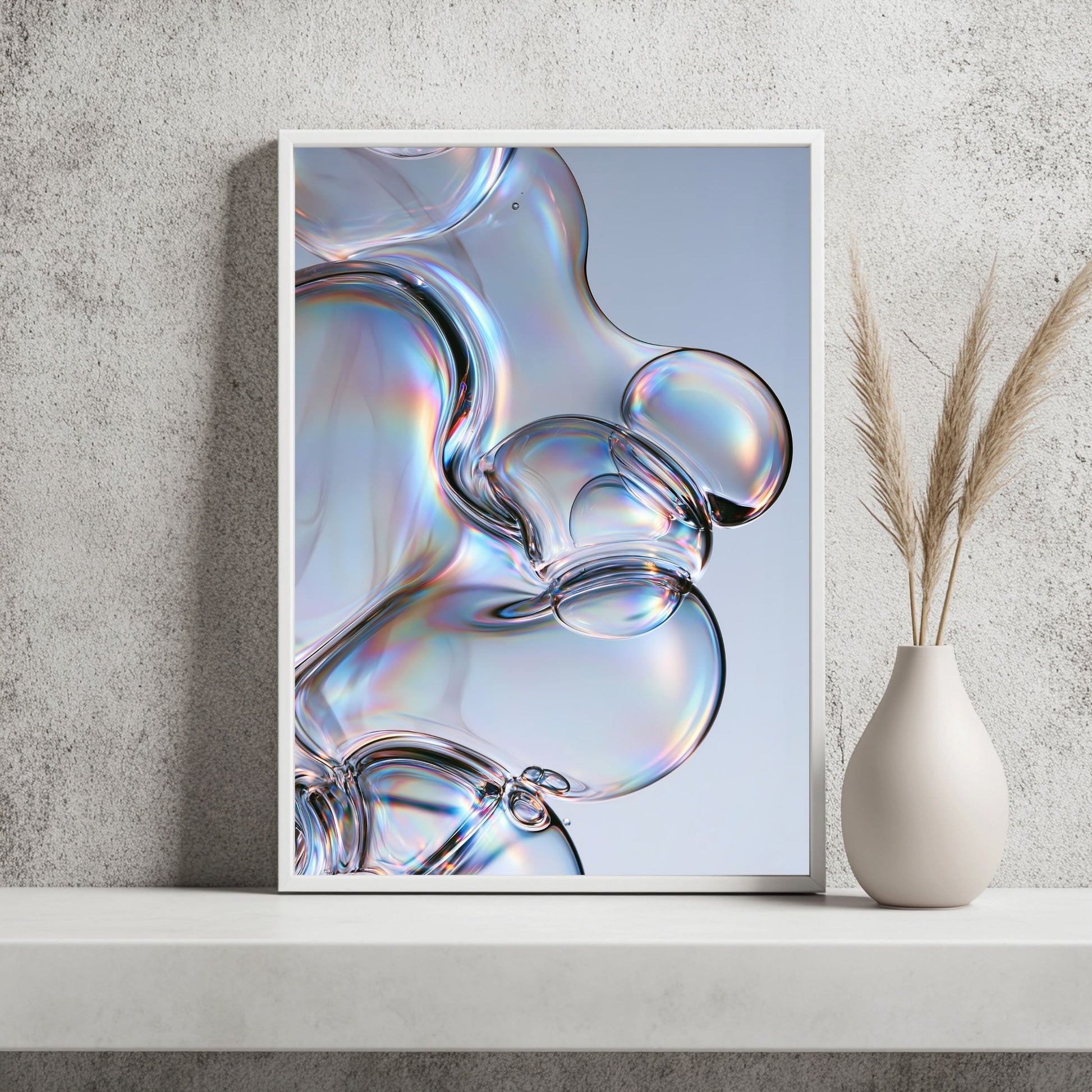 Flüssiges Glas Poster – Raumansicht 2