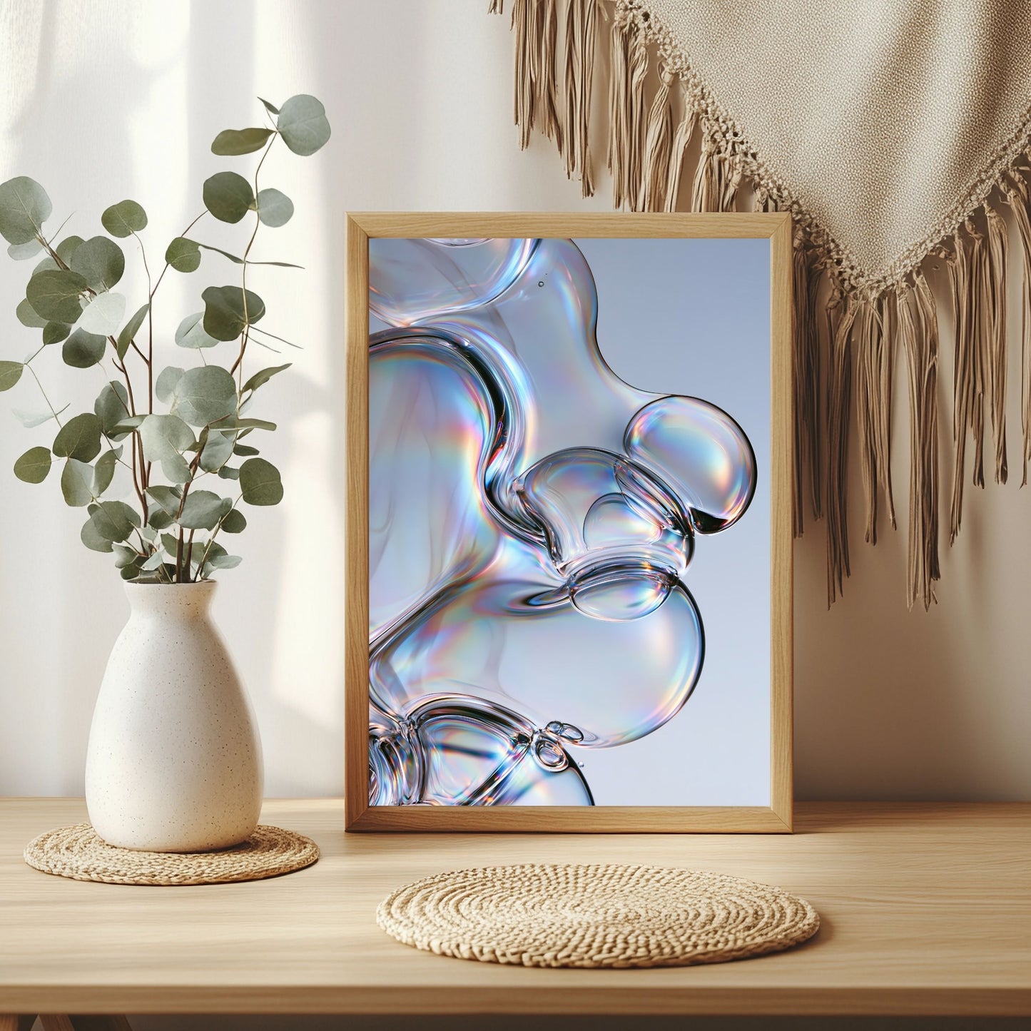 Flüssiges Glas Poster – Raumansicht 3