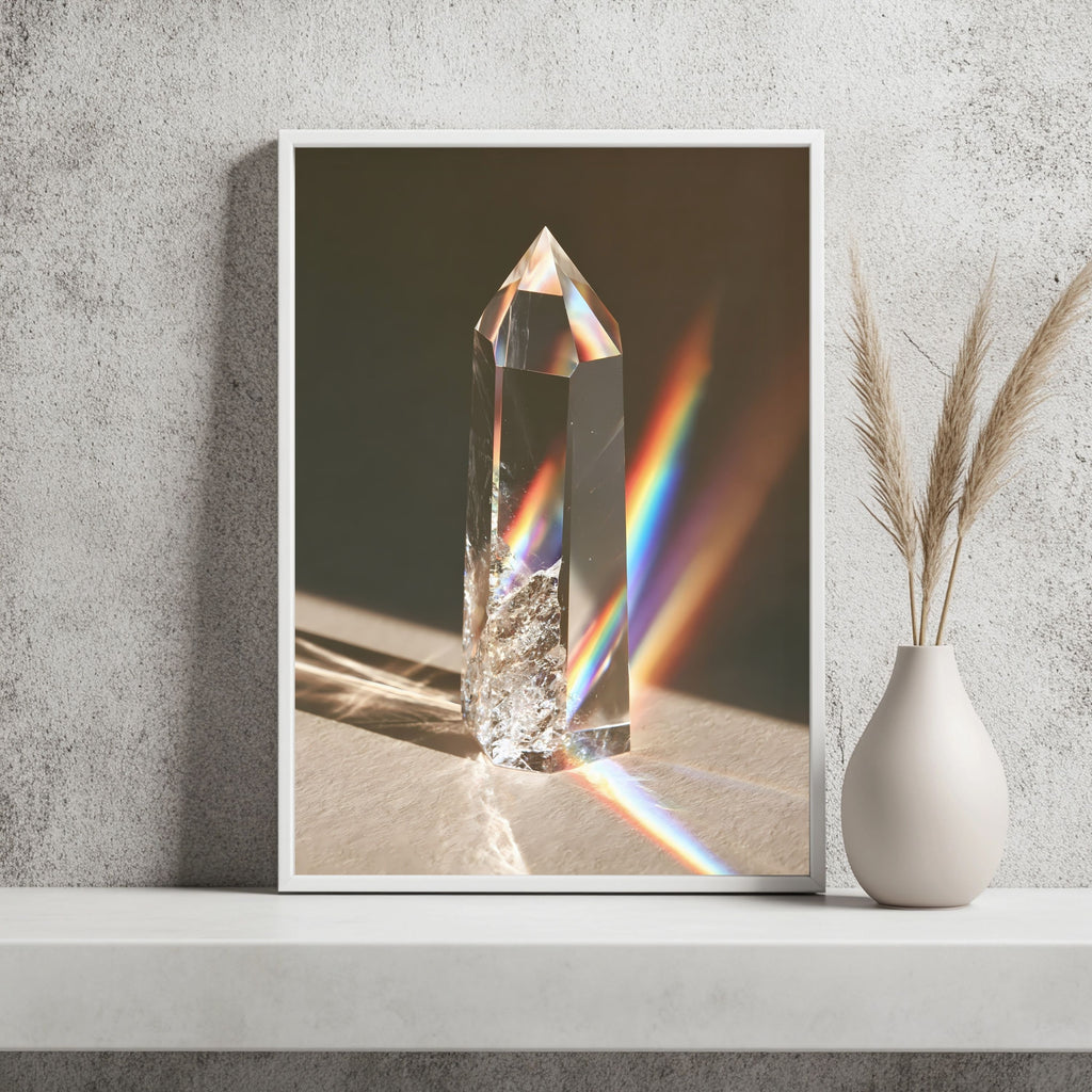 Prismatische Schatten Poster – Raumansicht 2