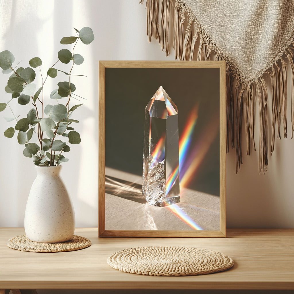 Prismatische Schatten Poster – Raumansicht 3