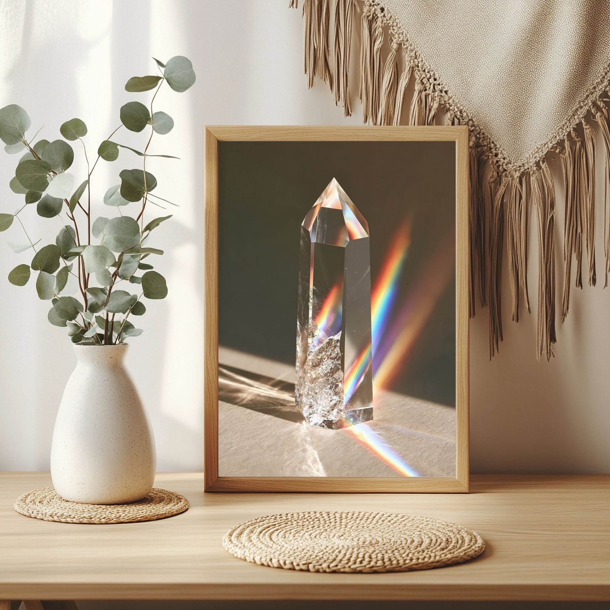 Prismatische Schatten Poster – Raumansicht 3