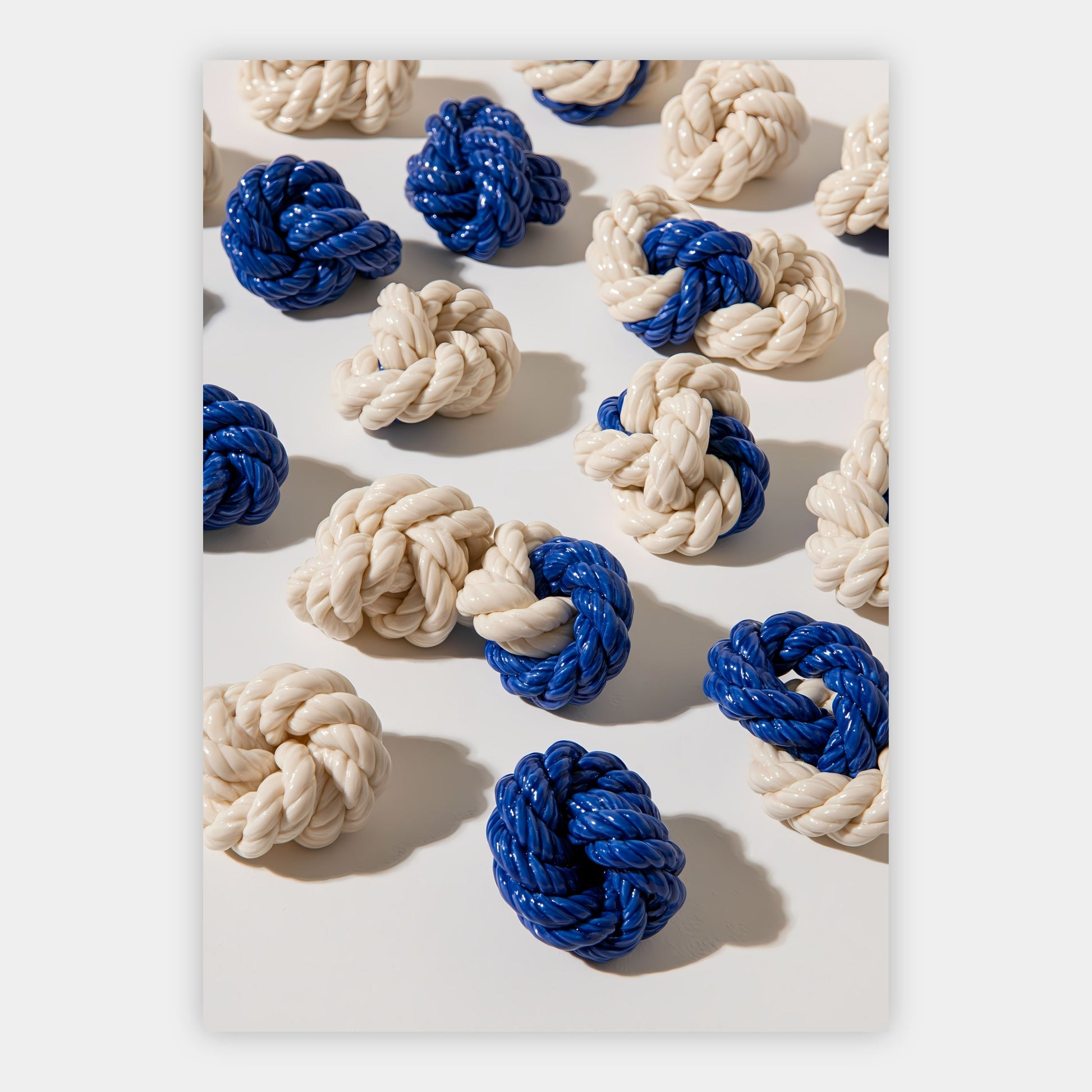 Keramik-Knoten Poster – Freisteller