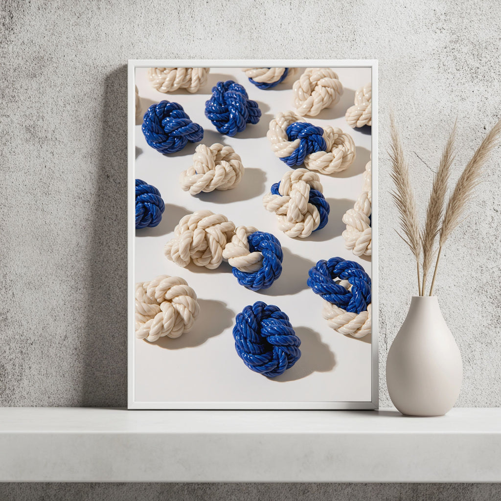 Keramik-Knoten Poster – Raumansicht 2