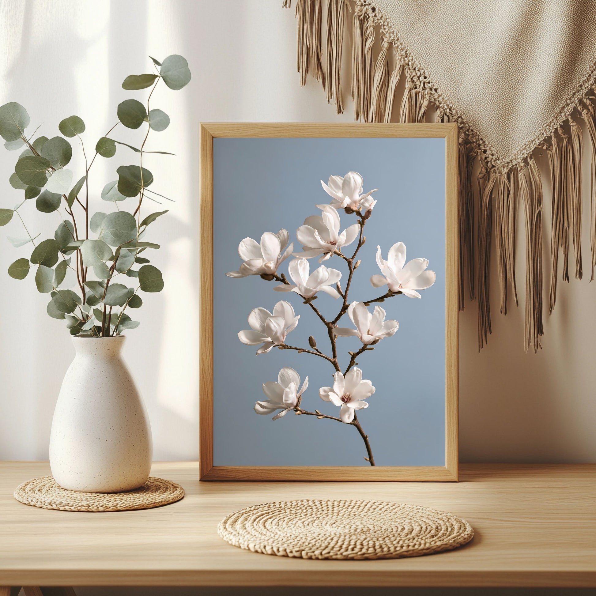 Magnolienzweig Poster – Raumansicht 3