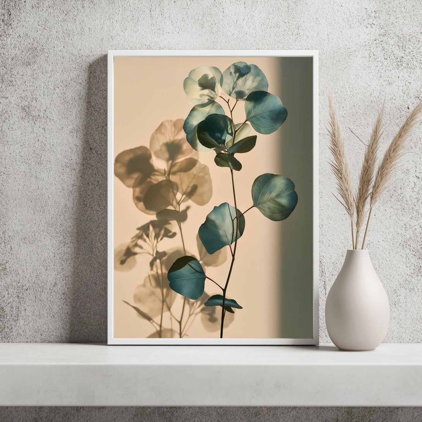 Eukalyptus-Schatten Poster – Raumansicht 2