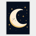 Mond Sterne Poster – Produktansicht 1