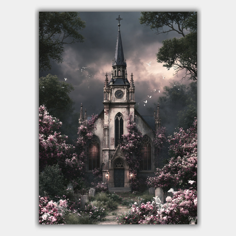 Gothic Kirche Poster – Produktansicht 1