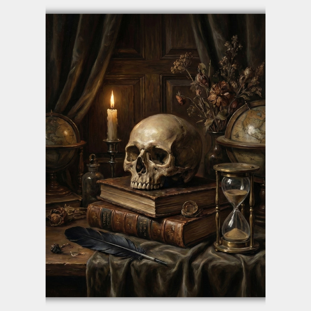 Totenkopf Poster – Produktansicht 1