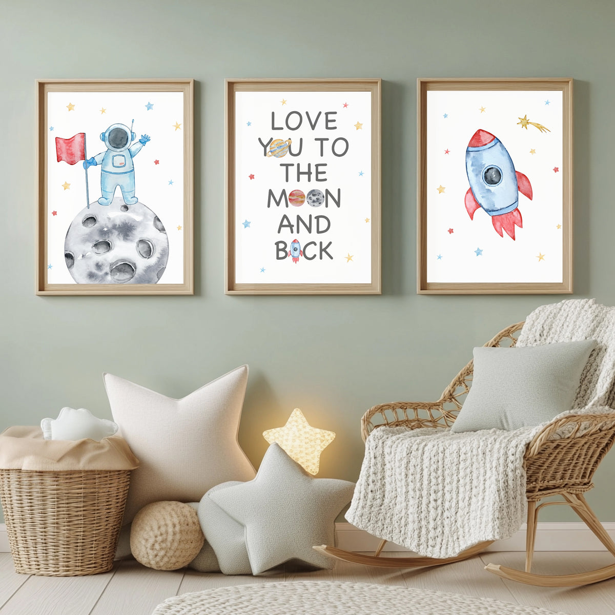Weltraum Poster Set – Produktansicht 1