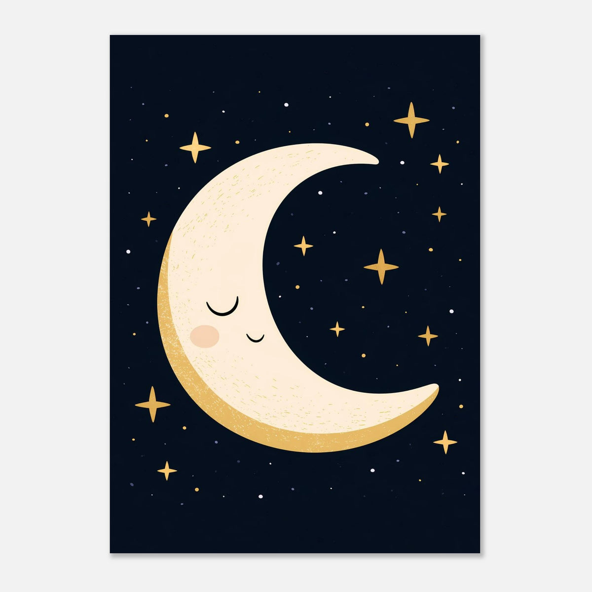Mond Sterne Poster – Produktansicht 4