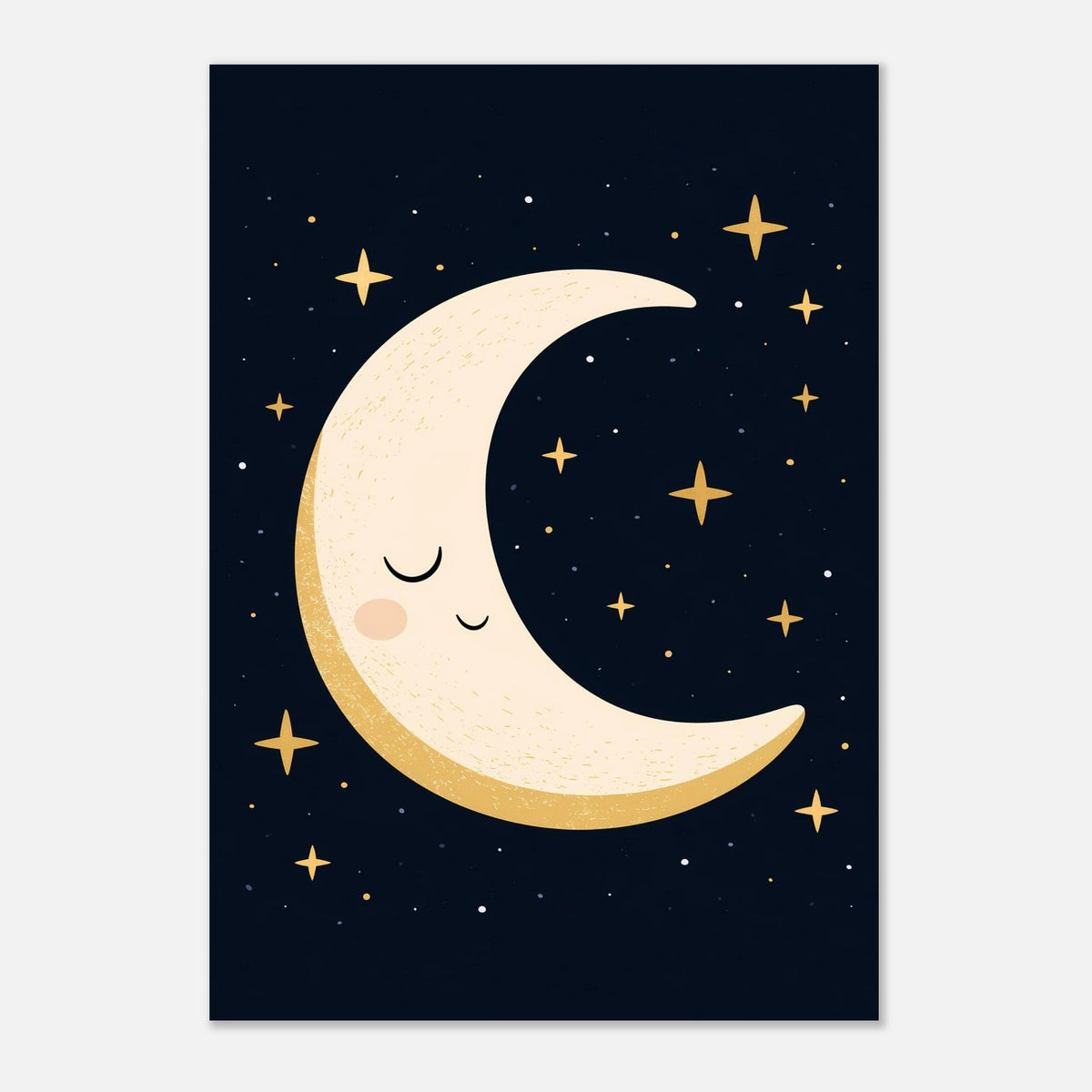 Mond Sterne Poster – Produktansicht 3