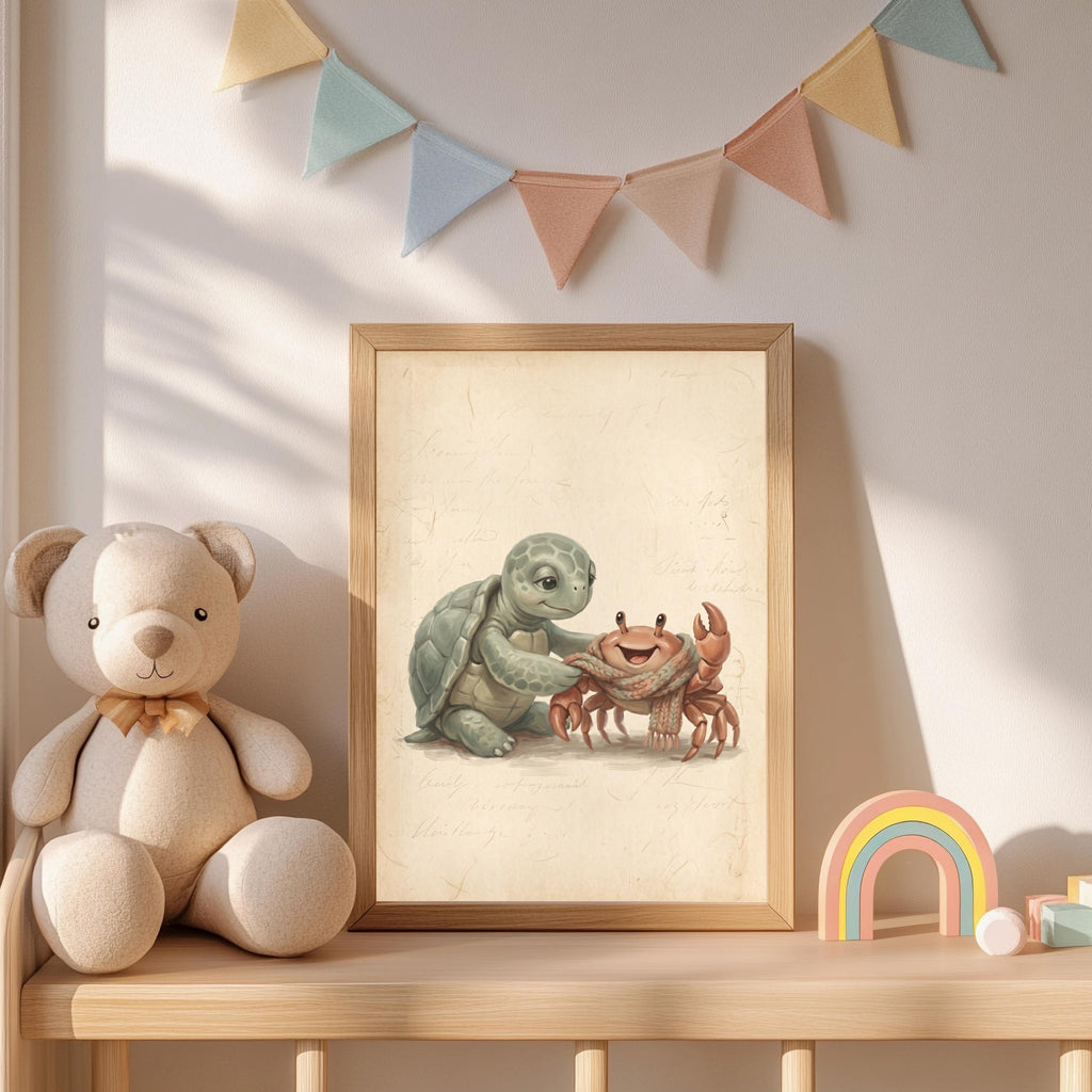 3er Tierfreunde Poster Set – Produktansicht 5