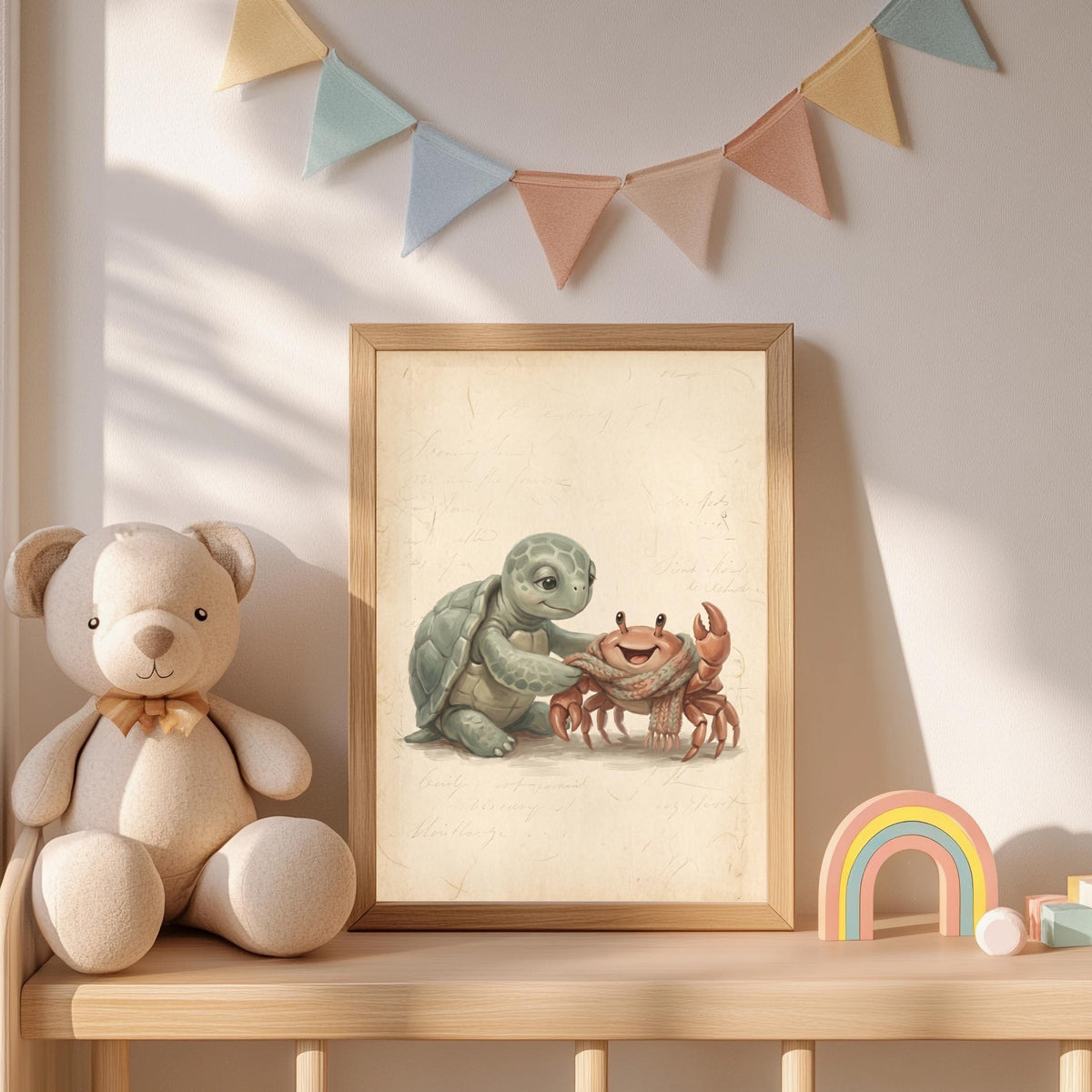 3er Tierfreunde Poster Set – Produktansicht 5