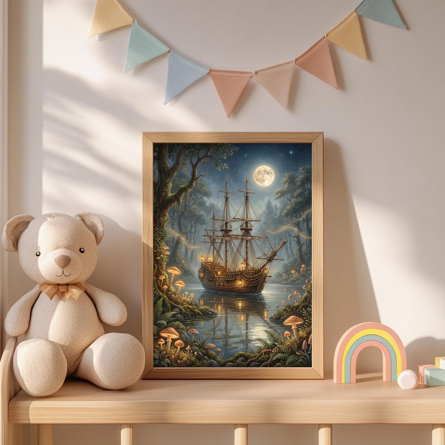 Kinderzimmer Poster Set 3er Fantasy