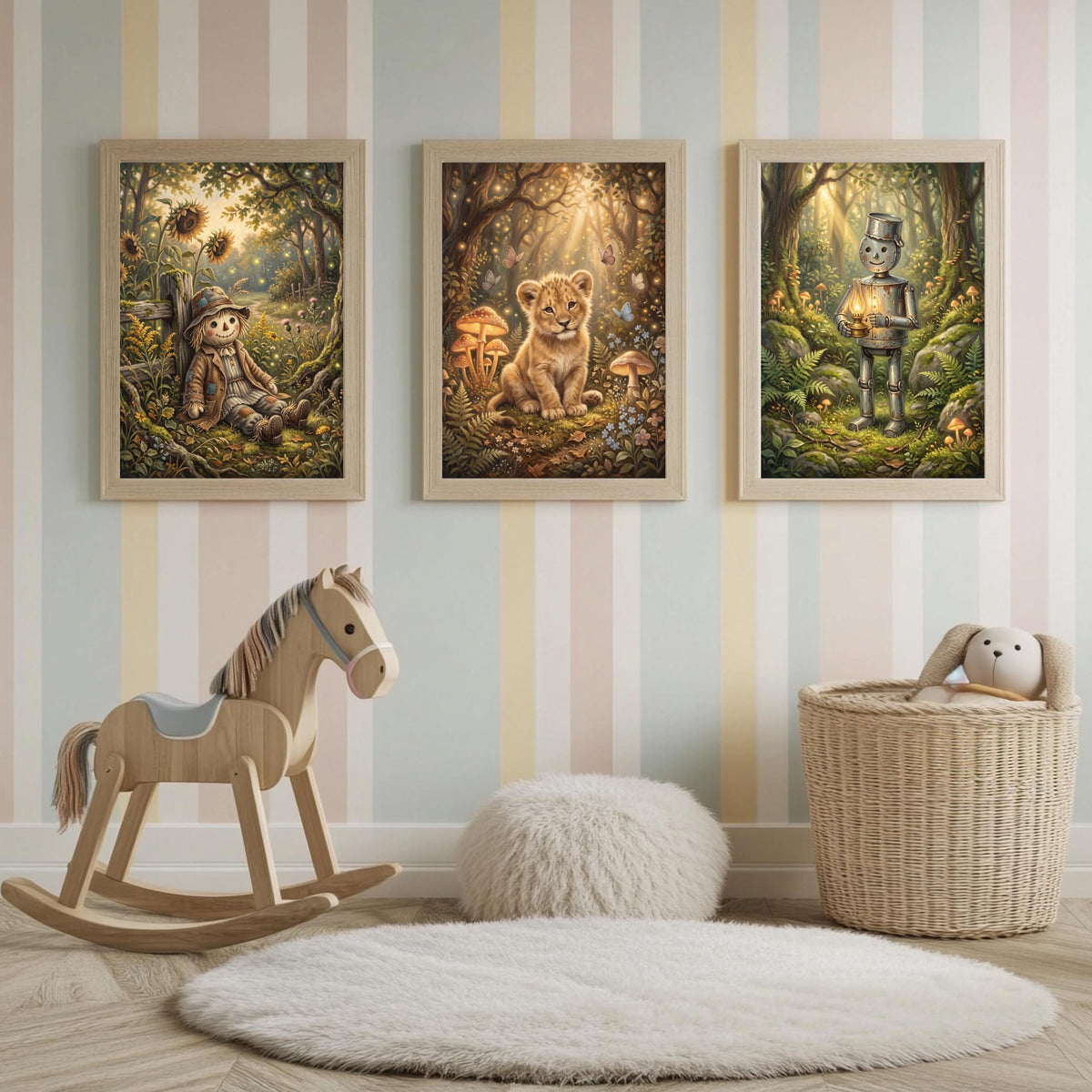 3er Märchenwald Poster Set – Produktansicht 4