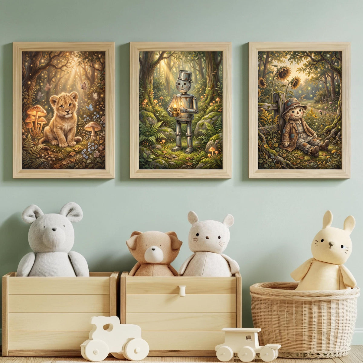 3er Märchenwald Poster Set – Produktansicht 2