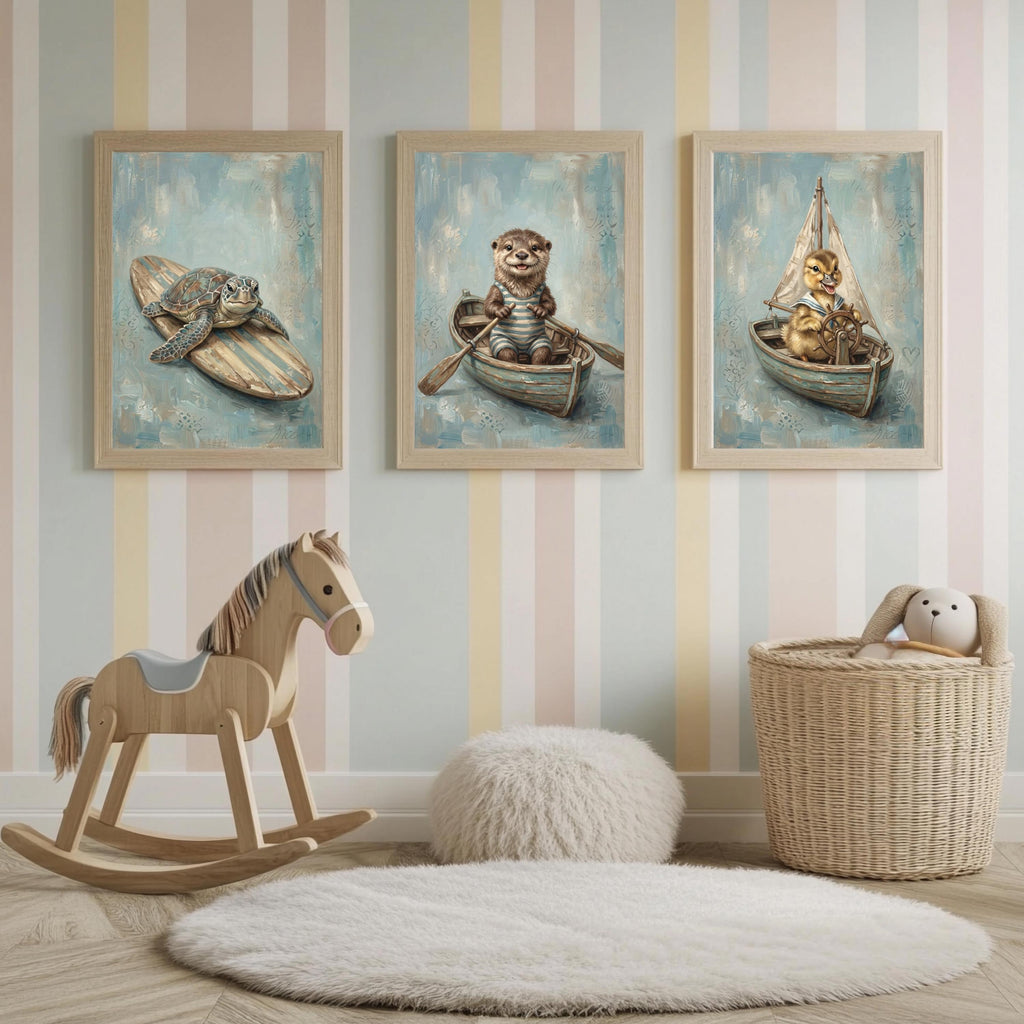 Maritime 3er Poster Set – Produktansicht 4