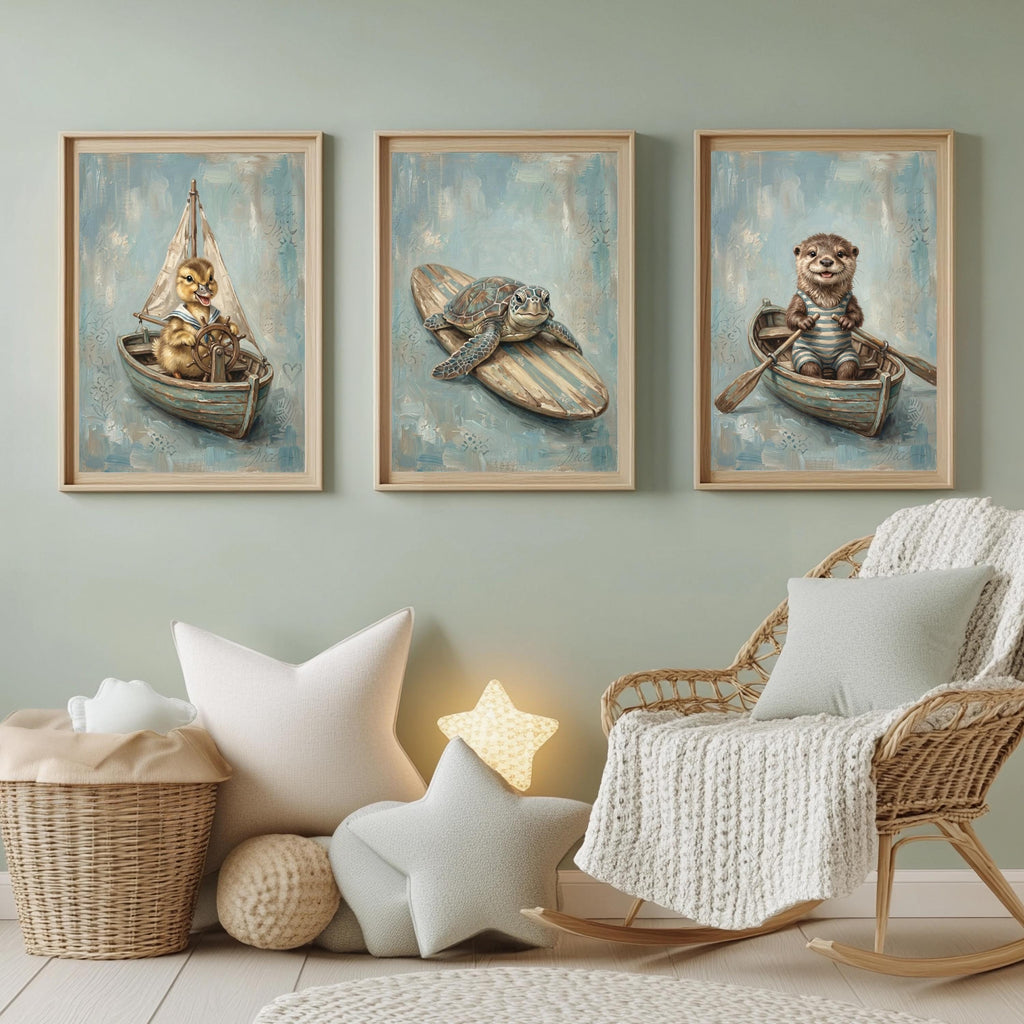 Maritime 3er Poster Set – Produktansicht 7